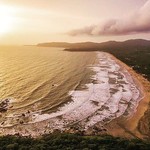 agonda india goa beach